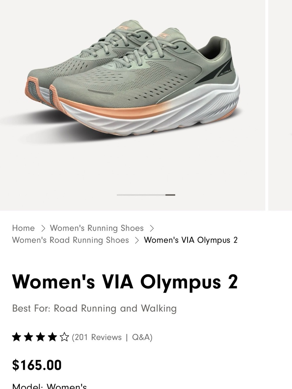 ULTRA Light Gray Women's Running/walking shoe. Worn 1x